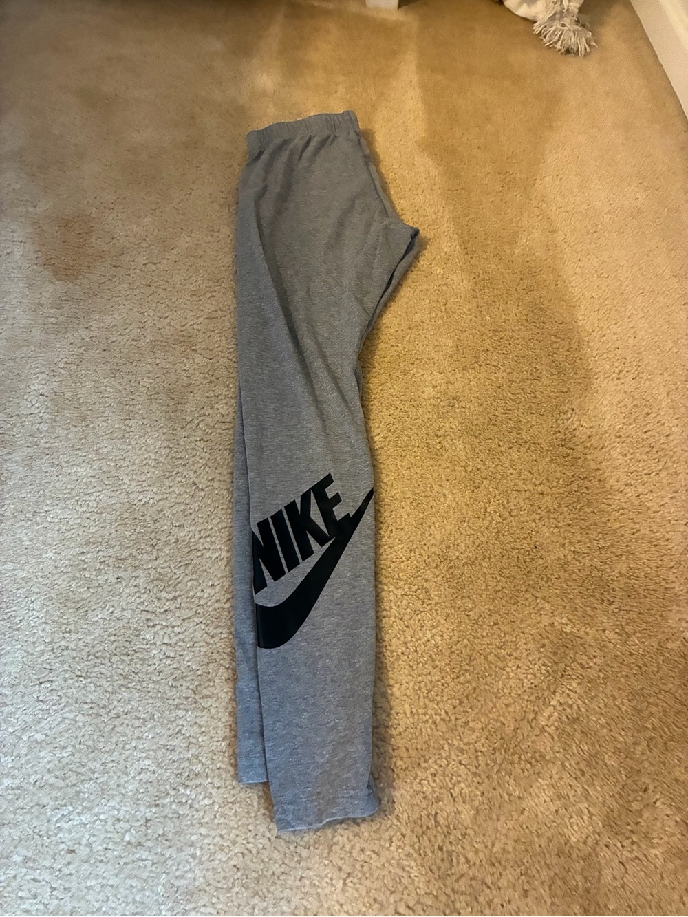 Nike women’s Gray Logo Sweatpants